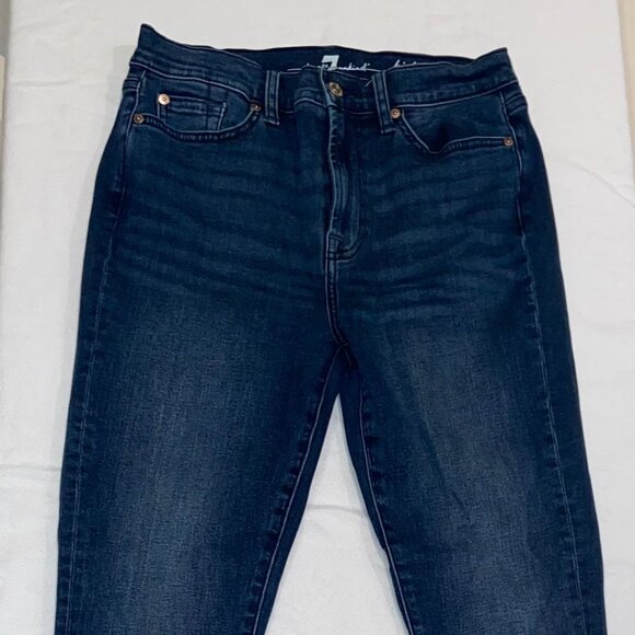 7 For All Mankind Gwenevere High Waist Ankle Jeans - Picture 9 of 10